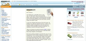 kindle home 2007 page