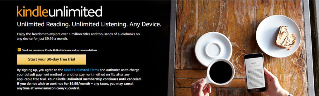 You can no longer give the gift of Kindle Unlimited | The eBook Evangelist
